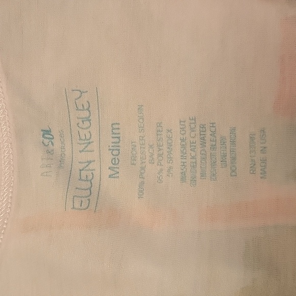 Ellen Negley / Art & Sol Sequin Tropical Nautical Tank. Size M, Like New! - Picture 4 of 4